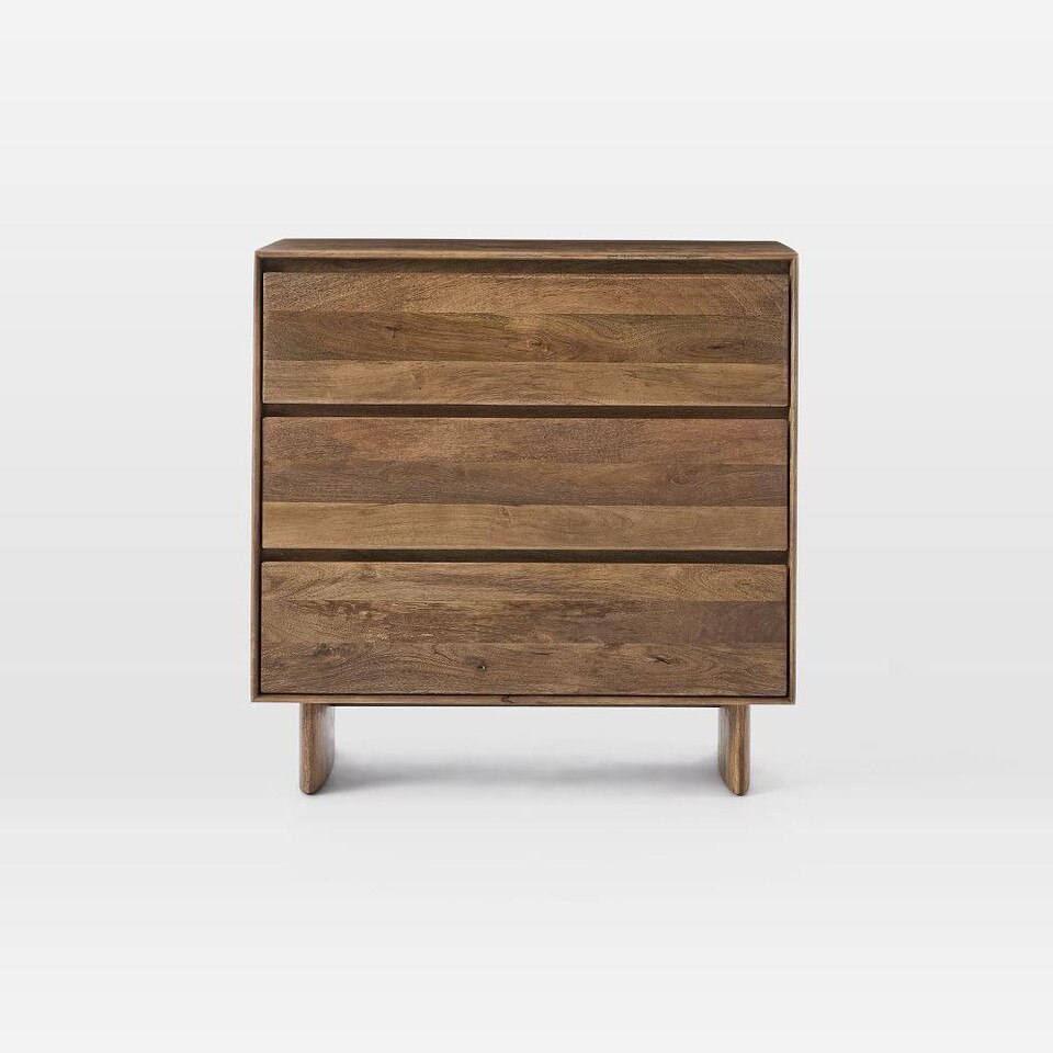 Anton Solid Wood 3Drawer Dresser west elm Australia